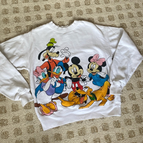 Vintage Mickey and Friends Sweatshirt - Picture 1 of 5